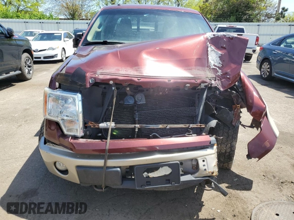 2010 Ford F-150 XL with VIN 1FTFW1EV1AFC15470, listed as a Copart auction lot 54729105 with Not Provided miles and Clean Title. Bid and sale history available at DreamBid. Image 5.