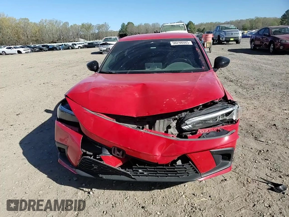 2022 Honda Civic Sedan Sport with VIN 2HGFE2F56NH598822, listed as a Copart auction lot 50298085 with 57,161 mi miles and Salvage Title. Bid and sale history available at carsss.com. Image 10.