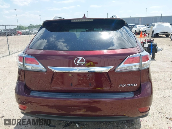 2013 Lexus RX 350 with VIN 2T2ZK1BA7DC109687, listed as a IAAI auction lot 41988640 with 199,335 mi miles and . Bid and sale history available at DreamBid. Image 16.