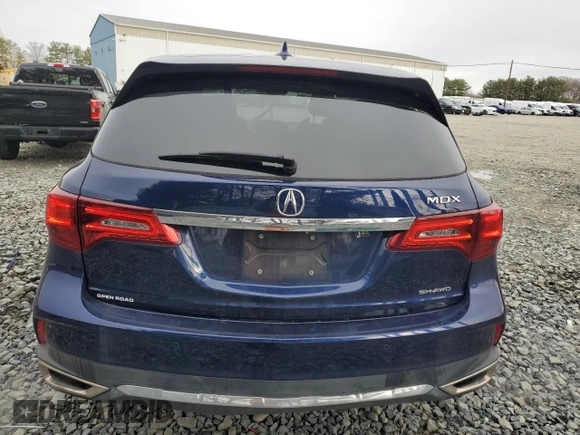 2020 Acura MDX w/Technology Pkg with VIN 5J8YD4H50LL010949, listed as a Copart auction lot 50454365 with 32,465 mi miles and Salvage Title. Bid and sale history available at carsss.com. Image 6.