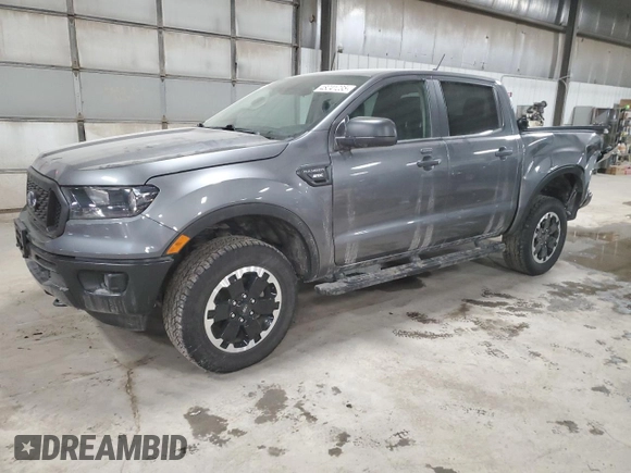 2021 Ford Ranger XL with VIN 1FTER4FH0MLD21833, listed as a Copart auction lot 48241235 with 63,220 mi miles and Salvage Title. Bid and sale history available at DreamBid. Image 1.