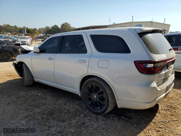 2020 Dodge Durango R/T with VIN 1C4SDJCT4LC130603, listed as a Copart auction lot 77826904 with 123,092 mi miles and Salvage Title. Bid and sale history available at carsss.com. Image 2.