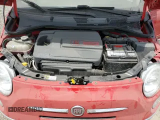 2017 FIAT 500 Lounge z VIN 3C3CFFCR4HT654365, wystawiony jako Copart lot #55975135 z przebiegiem Nie podano mil oraz Szkody całkowita. Historia ofert i sprzedaży dostępna na DreamBid. Obrazek 11.