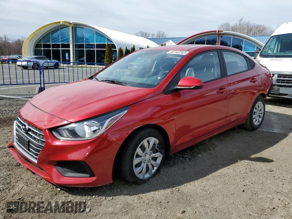 2020 Hyundai Accent SE with VIN 3KPC24A69LE122661, listed as a Copart auction lot 46142243 with 7,079 mi miles. Bid and sale history available at carsss.com. Image 1.