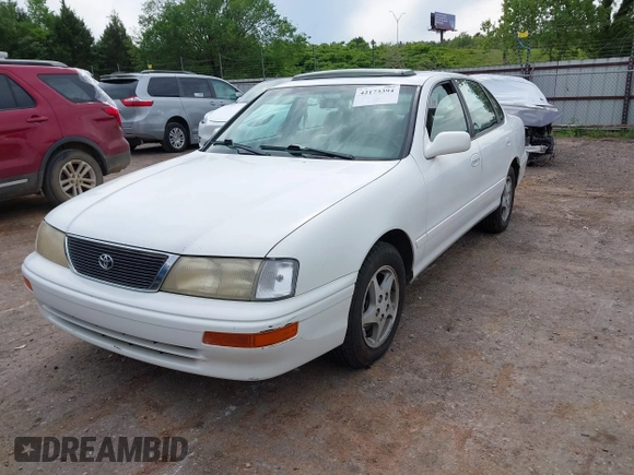 1997 Toyota Avalon XL with VIN 4T1BF12B7VU151537, listed as a IAAI auction lot 42173394 with 196,442 mi miles and . Bid and sale history available at DreamBid. Image 2.