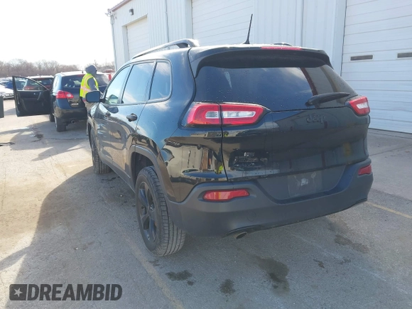 2017 Jeep Cherokee Sport with VIN 1C4PJMAB4HW664474, listed as a IAAI auction lot 41811736 with 102,301 mi miles. Bid and sale history available at carsss.com. Image 3.