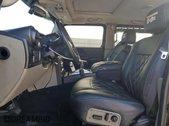 2003 Hummer H2 with VIN 5GRGN23U33H148965, listed as a Copart auction lot 78187534 with 23,202 mi miles and Non Repairable. Bid and sale history available at carsss.com. Image 7.