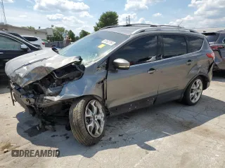 2013 Ford Escape Titanium с VIN 1FMCU9J97DUB61765, выставлен на аукционе Copart как лот 67462154 с пробегом Не указан миль и Списание • Salvage title. История ставок и продаж доступна на DreamBid. Изображение 1.