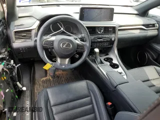 2022 Lexus RX with VIN 2T2YZMDA9NC328156, listed as a Copart auction lot 55418324 with 24,233 mi miles and Salvage Title. Bid and sale history available at carsss.com. Image 8.
