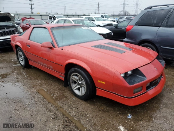 1985 Chevrolet Camaro Z28 Sport with VIN 1G1FP87F1FL470844, listed as a Copart auction lot 47372485 with 98,683 mi miles and Salvage Title. Bid and sale history available at carsss.com. Image 4.