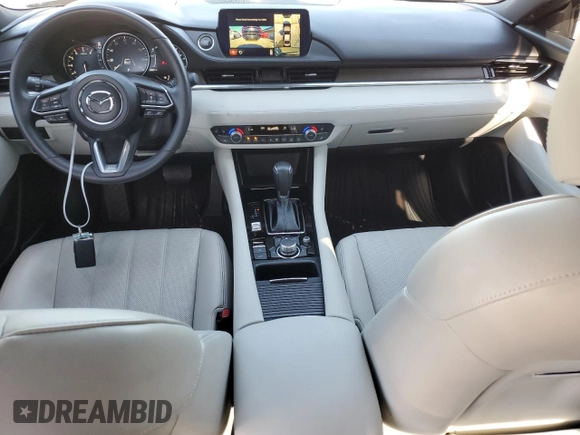 2020 Mazda 6 Signature with VIN JM1GL1XY3L1525155, listed as a Copart auction lot 60251814 with 30,807 mi miles and Salvage Title. Bid and sale history available at DreamBid. Image 8.