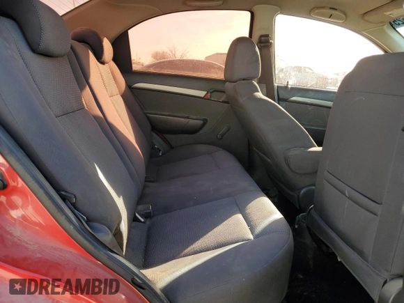 2009 Chevrolet Aveo 1LT z VIN KL1TD56E59B368457, wystawiony jako Copart lot #41443625 z przebiegiem 186 586 mil mil oraz Szkoda całkowita • Salvage title. Historia ofert i sprzedaży dostępna na DreamBid. Obrazek 11.