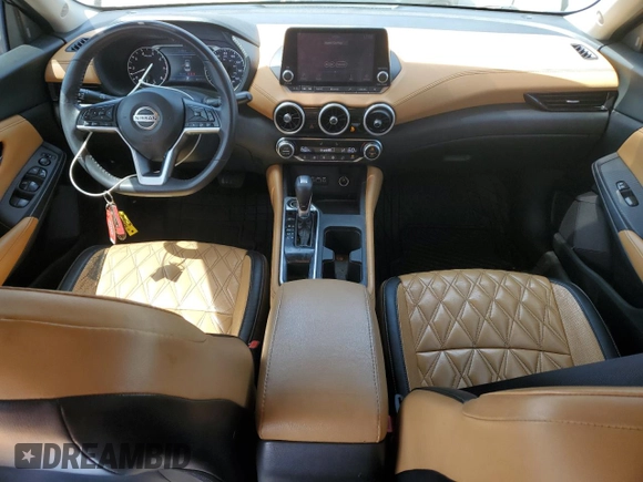 2021 Nissan Sentra SV with VIN 3N1AB8CV0MY203716, listed as a Copart auction lot 52529895 with 58,390 mi miles and Clean title. Bid and sale history available at DreamBid. Image 8.