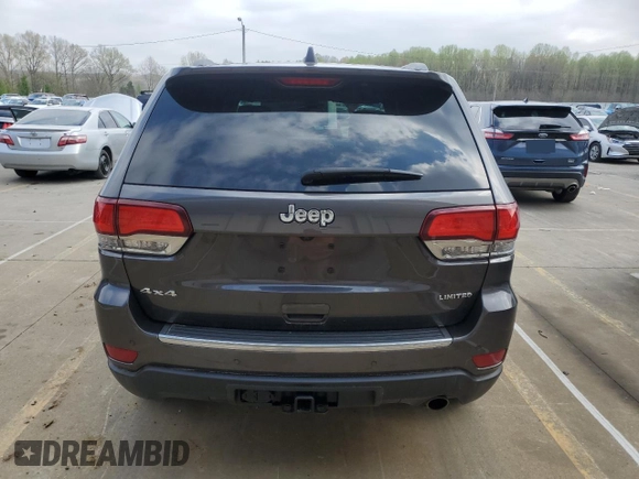 2020 Jeep Grand Cherokee Limited X with VIN 1C4RJFBG5LC199888, listed as a Copart auction lot 52317225 with 59,390 mi miles and Salvage Title. Bid and sale history available at carsss.com. Image 6.