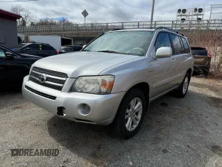 2006 Toyota Highlander Hybrid with VIN JTEEW21A360025969, listed as a Copart auction lot 50446285 with 259,402 mi miles and Clean Title. Bid and sale history available at carsss.com. Image 1.