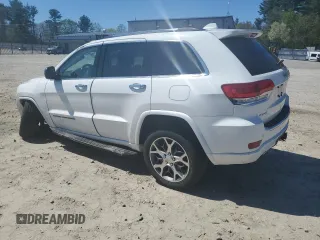 2021 Jeep Grand Cherokee High Altitude with VIN 1C4RJFCG7MC562577, listed as a Copart auction lot 54121145 with 37,617 mi miles and Salvage title. Bid and sale history available at DreamBid. Image 2.
