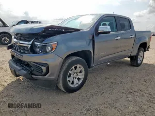 2022 Chevrolet Colorado 2WD LT z VIN 1GCGSCEN1N1222921, wystawiony jako Copart lot #58193695 z przebiegiem 53 422 mil mil oraz Szkoda całkowita • Salvage title. Historia ofert i sprzedaży dostępna na DreamBid. Obrazek 1.