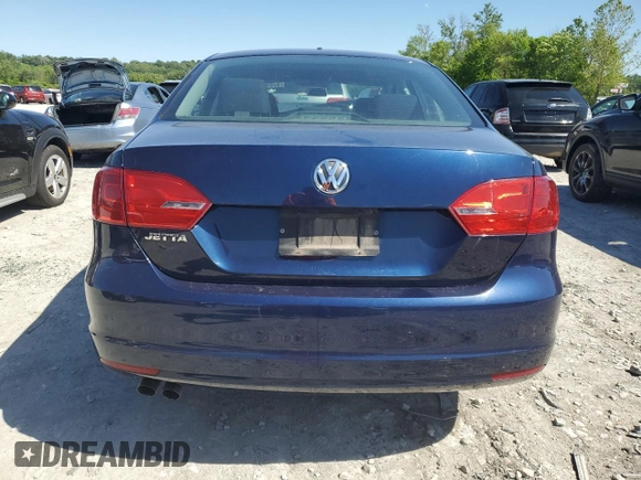 2013 Volkswagen Jetta S with VIN 3VW1K7AJ9DM399845, listed as a Copart auction lot 57864295 with 136,909 mi miles and Salvage title. Bid and sale history available at DreamBid. Image 6.
