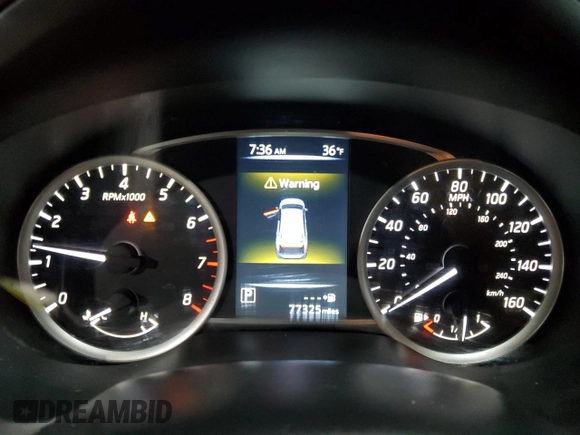 2016 Nissan Sentra SR with VIN 3N1AB7AP9GL665966, listed as a Copart auction lot 46594565 with 77,325 mi miles and Salvage Title. Bid and sale history available at DreamBid. Image 9.