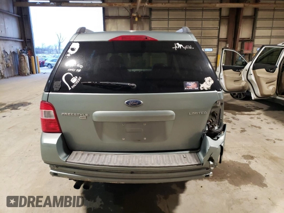 2005 Ford Freestyle Limited z VIN 1FMDK06125GA15962, wystawiony jako Copart lot #46181285 z przebiegiem 192 000 mil mil oraz Nie do naprawy • Non repairable. Historia ofert i sprzedaży dostępna na DreamBid. Obrazek 6.