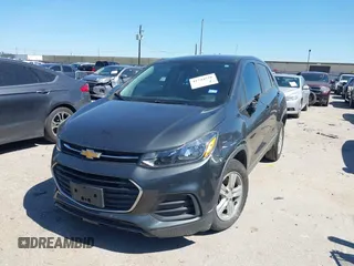 2020 Chevrolet Trax LS with VIN 3GNCJKSB1LL215499, listed as a IAAI auction lot 41744528 with 83,826 mi miles. Bid and sale history available at carsss.com. Image 2.