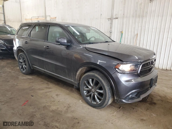2018 Dodge Durango GT with VIN 1C4RDJDG3JC415077, listed as a Copart auction lot 50168055 with 141,272 mi miles and Salvage Title. Bid and sale history available at carsss.com. Image 4.