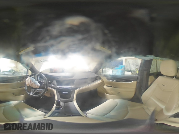 2018 Cadillac XT5 AWD with VIN 1GYKNBRS6JZ193224, listed as a Copart auction lot 44047695 with 105,654 mi miles and Salvage title. Bid and sale history available at DreamBid. Image 14.