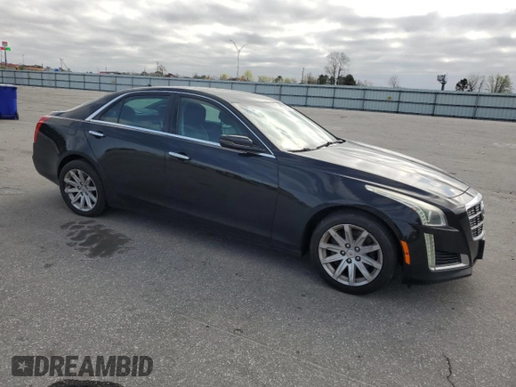 2014 Cadillac CTS AWD with VIN 1G6AW5SX3E0121657, listed as a Copart auction lot 49254755 with 136,171 mi miles and Non repairable. Bid and sale history available at DreamBid. Image 4.