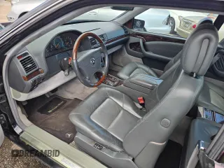 1998 MERCEDES-BENZ CL-CLASS 600 with VIN WDBGA76G5WA397263, listed as a Copart auction lot 83833004 with 110,419 mi miles and Clean Title. Bid and sale history available at DreamBid. Image 9.