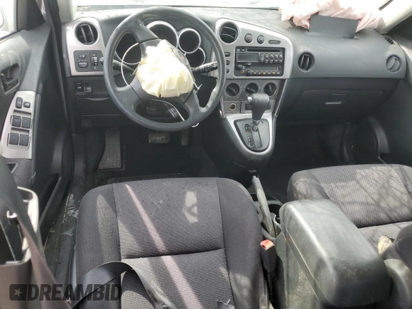 2005 Pontiac Vibe with VIN 5Y2SL63895Z411629, listed as a Copart auction lot 53546955 with Not Provided miles and Salvage Title. Bid and sale history available at carsss.com. Image 8.