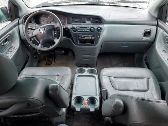 2003 Honda Odyssey EX-L with VIN 5FNRL18913B134321, listed as a Copart auction lot 44525465 with 254,666 mi miles and Salvage Title. Bid and sale history available at DreamBid. Image 8.