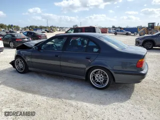 2000 BMW 5 Series 540iA with VIN WBADN6341YGM69313, listed as a Copart auction lot 78801034 with 95,733 mi miles and Salvage Title. Bid and sale history available at carsss.com. Image 2.