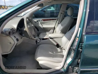 2001 Mercedes-Benz C 3.2L with VIN WDBRF64J21F029346, listed as a Copart auction lot 50622475 with 82,100 mi miles and Salvage Title. Bid and sale history available at carsss.com. Image 7.