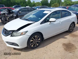 2015 Honda Civic EX z VIN 19XFB2F84FE020068, wystawiony jako IAAI lot #42193510 z przebiegiem 66 792 mil mil oraz . Historia ofert i sprzedaży dostępna na DreamBid. Obrazek 2.