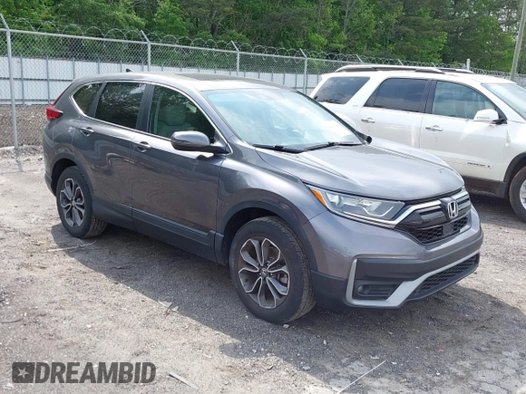 2021 Honda CR-V EX-L z VIN 5J6RW2H82MA011250, wystawiony jako IAAI lot #42120440 z przebiegiem 29 955 mil mil oraz . Historia ofert i sprzedaży dostępna na DreamBid. Obrazek 1.