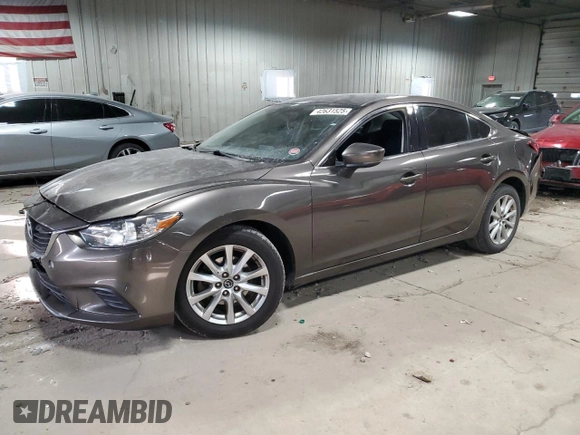 2017 Mazda 6 Sport with VIN JM1GL1U55H1153254, listed as a Copart auction lot 42631525 with 128,311 mi miles and Non Repairable. Bid and sale history available at DreamBid. Image 1.