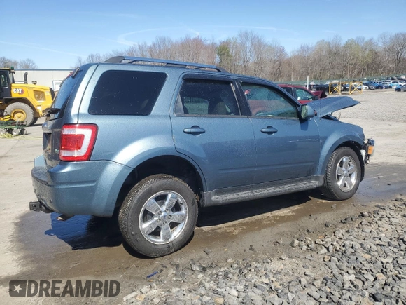 2011 Ford Escape Limited with VIN 1FMCU9EG8BKB77247, listed as a Copart auction lot 53681885 with 145,945 mi miles and Salvage Title. Bid and sale history available at DreamBid. Image 3.