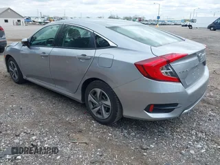 2019 Honda Civic LX with VIN 2HGFC2F61KH509233, listed as a IAAI auction lot 42048400 with 37,368 mi miles and . Bid and sale history available at DreamBid. Image 3.