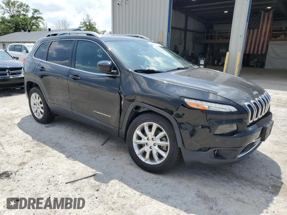 2017 Jeep Cherokee Limited с VIN 1C4PJMDB7HW618553, выставлен на аукционе Copart как лот 54724605 с пробегом 89 911 миль миль и Списание • Salvage title. История ставок и продаж доступна на DreamBid. Изображение 4.
