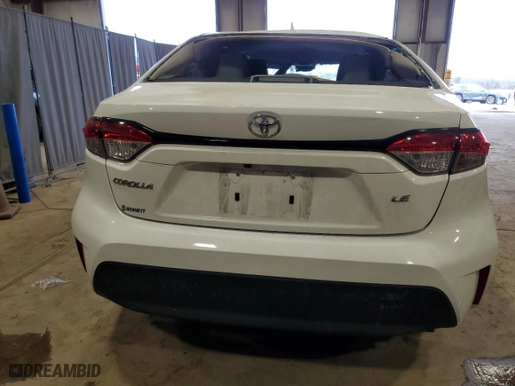 2024 Toyota Corolla LE with VIN 5YFB4MDE4RP101698, listed as a Copart auction lot 51251295 with 0 mi miles and Salvage Title. Bid and sale history available at carsss.com. Image 6.