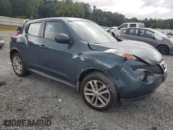 2012 Nissan Juke SL with VIN JN8AF5MR0CT113463, listed as a Copart auction lot 71394414 with 161,575 mi miles and Salvage Title. Bid and sale history available at DreamBid. Image 4.