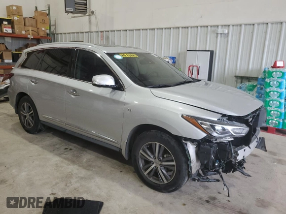 2020 Infiniti QX60 Pure z VIN 5N1DL0MN0LC522818, wystawiony jako Copart lot #45584865 z przebiegiem 100 084 mil mil oraz Szkoda całkowita • Salvage title. Historia ofert i sprzedaży dostępna na DreamBid. Obrazek 4.