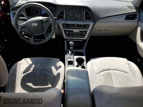 2017 Hyundai Sonata 2.4L with VIN 5NPE24AF1HH541003, listed as a Copart auction lot 52956185 with 86,756 mi miles and Salvage Title. Bid and sale history available at carsss.com. Image 8.
