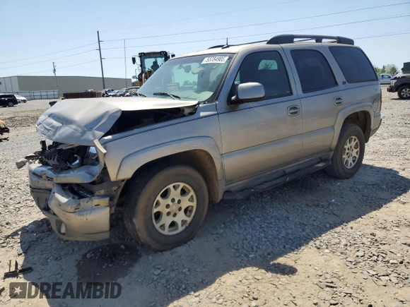 2002 Chevrolet Tahoe Z71 z VIN 1GNEK13T72R285197, wystawiony jako Copart lot #53784905 z przebiegiem 226 662 mil mil oraz Szkoda całkowita • Salvage title. Historia ofert i sprzedaży dostępna na DreamBid. Obrazek 1.