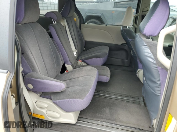 2012 Toyota Sienna LE AAS with VIN 5TDKK3DC5CS227808, listed as a Copart auction lot 57984515 with 103,656 mi miles and Salvage title. Bid and sale history available at DreamBid. Image 11.