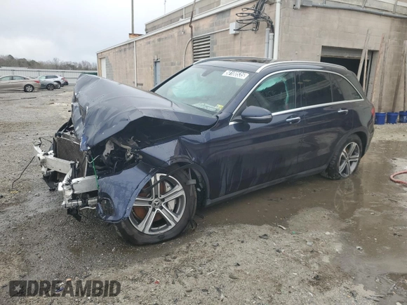 2019 Mercedes-Benz GLC 300 z VIN WDC0G4KBXKF576688, wystawiony jako Copart lot #50100535 z przebiegiem Nie podano mil oraz Czysty tytuł • Clean title. Historia ofert i sprzedaży dostępna na DreamBid. Obrazek 1.