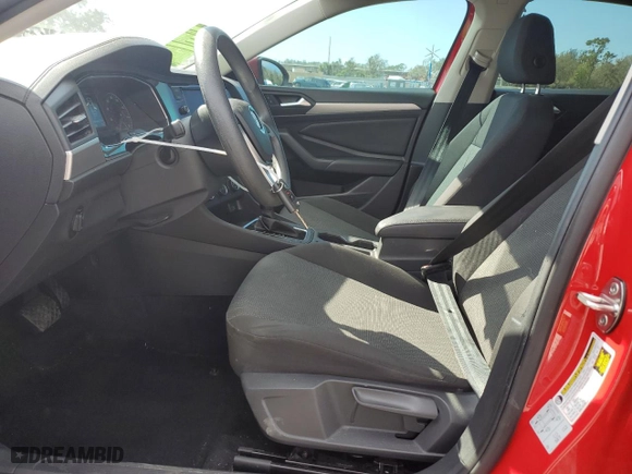 2019 Volkswagen Jetta S with VIN 3VWC57BUXKM054524, listed as a Copart auction lot 46931165 with 42,036 mi miles and Salvage Title. Bid and sale history available at carsss.com. Image 7.