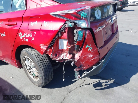 2017 Toyota Prius Two with VIN JTDKBRFU7H3566703, listed as a IAAI auction lot 41937815 with 85,354 mi miles and . Bid and sale history available at carsss.com. Image 6.
