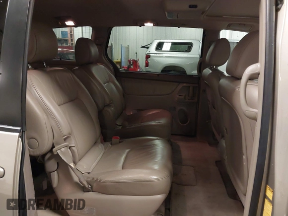 2009 Toyota Sienna XLE with VIN 5TDZK22CX9S236850, listed as a IAAI auction lot 42303935 with 201,583 mi miles and . Bid and sale history available at DreamBid. Image 8.