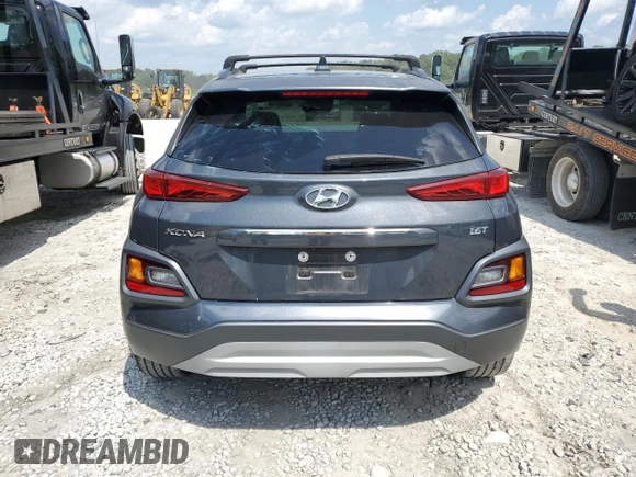 2019 Hyundai Kona Limited with VIN KM8K33A59KU372570, listed as a Copart auction lot 65702914 with 34,781 mi miles and Non Repairable. Bid and sale history available at carsss.com. Image 6.